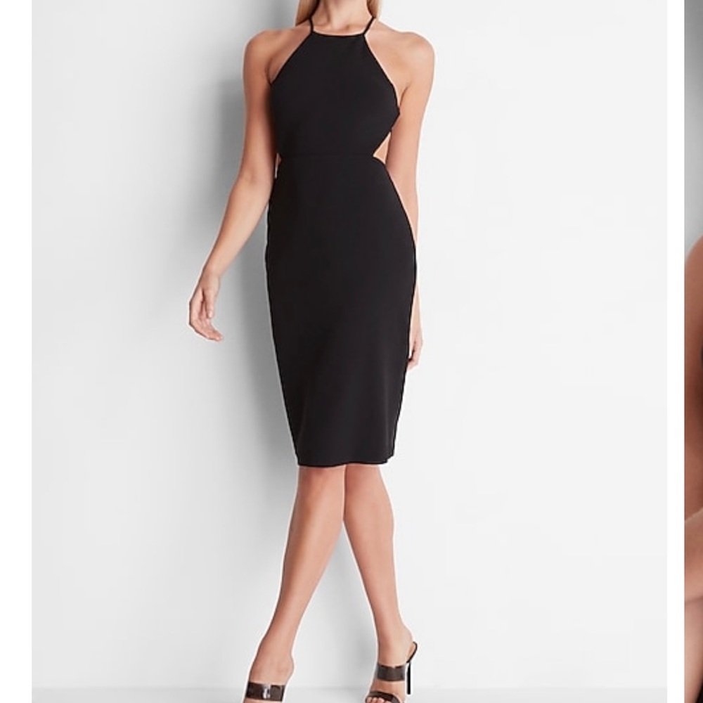 black dress